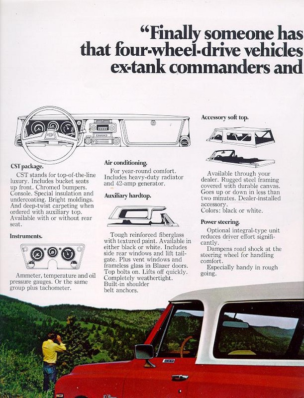 1971 Chevrolet Blazer Brochure Page 5